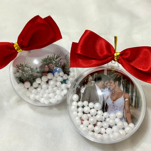 Esfera de Natal com Foto - Imagem 2