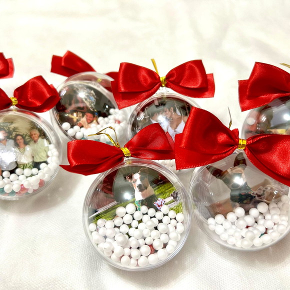 Esfera de Natal com Foto