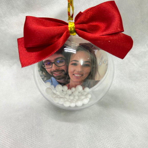 Esfera de Natal com Foto