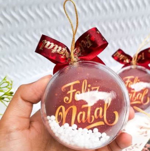 Esfera de Natal com Foto