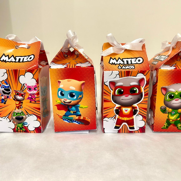 Caixa Pirâmide Talking Tom Hero Dash - Imagem 2