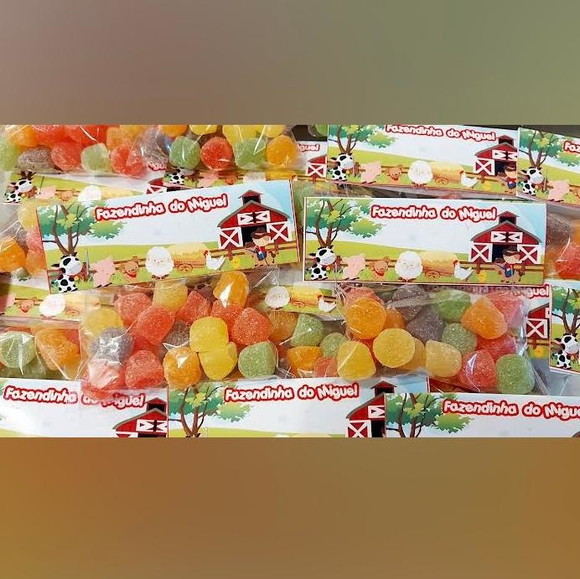 Saco de Jujuba Personalizado