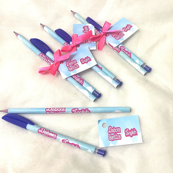 Kit Lapis e Caneta