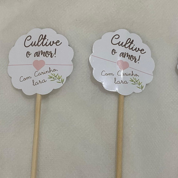 Toppers para Suculentas