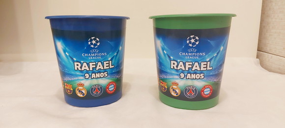 Balde de Pipoca Personalizado