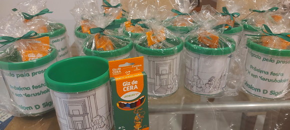 Caneca para Colorir