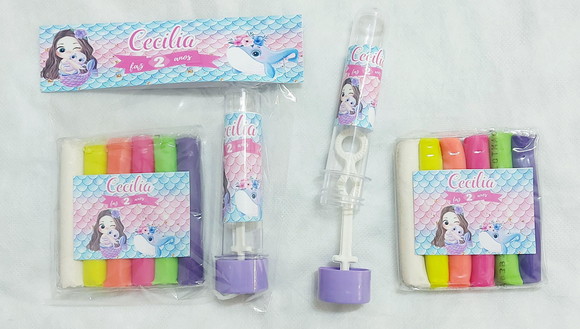 Kit Massinha + Tubete Bolinha de Sabão
