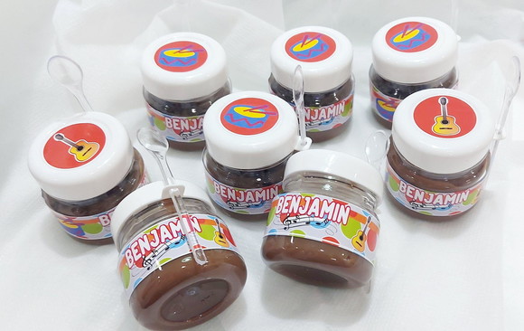 pote de brigadeiro de colher