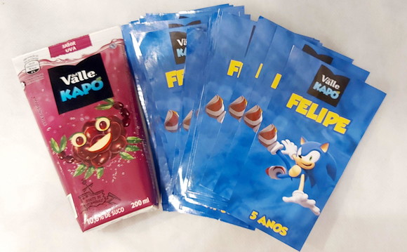 Rótulo para Suco Kapo