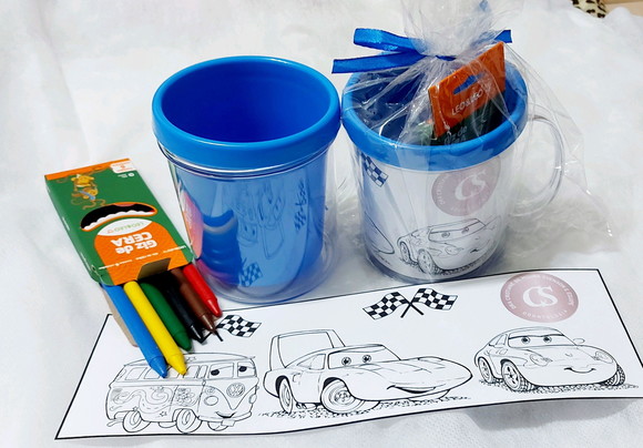 Caneca para Colorir