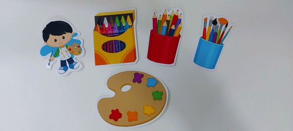 Aplique para Tubetes 3d