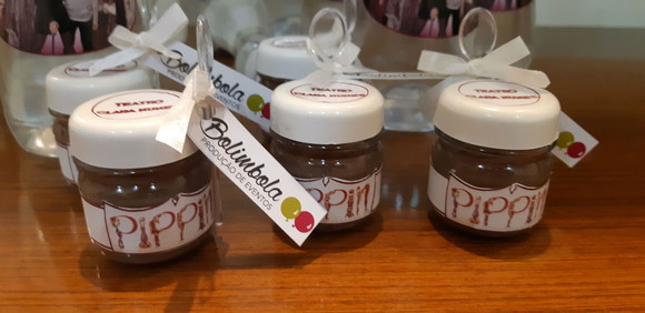 potinho de brigadeiro de colher