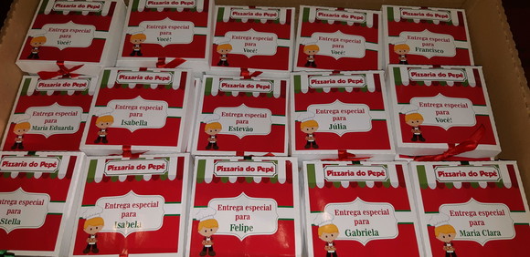 Convite Caixa de Pizza - Imagem 2