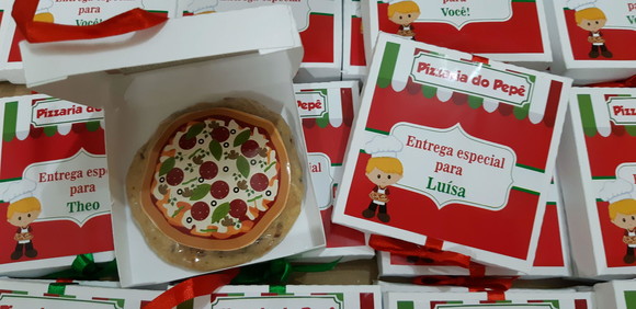 Convite Caixa de Pizza