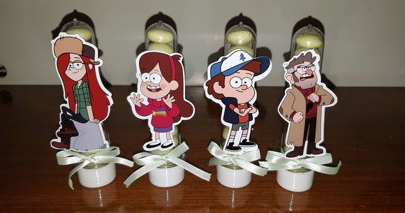 Balde de pipoca personalizado com copo canudo - Imagem 2