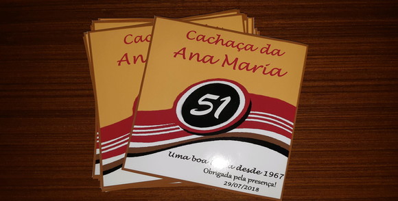 Rótulo para Cachaça
