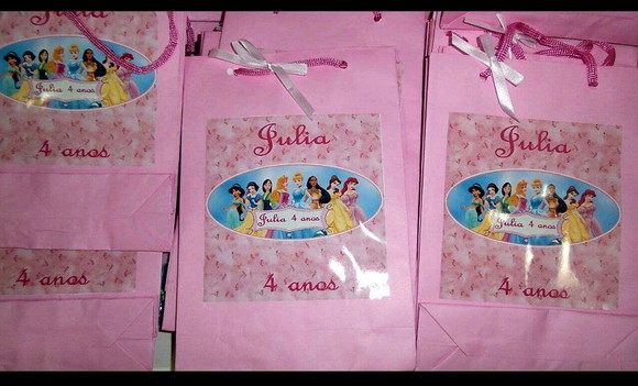 Sacola Princesas