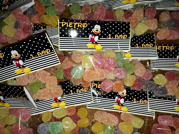 Saco com Jujuba Personalizado