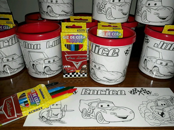Caneca para Colorir
