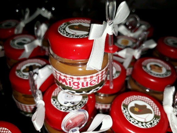 potinho de brigadeiro de colher