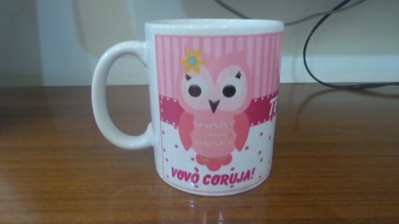 caneca de porcelana
