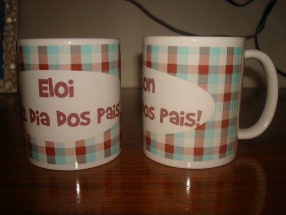caneca de porcelana