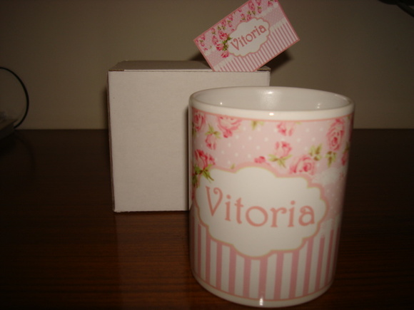 caneca de porcelana