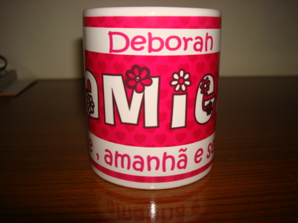 caneca de porcelana