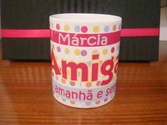 caneca de porcelana