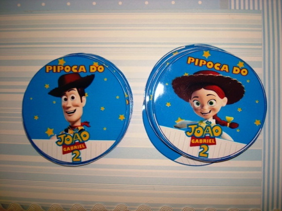 rótulo para copo de pipoca