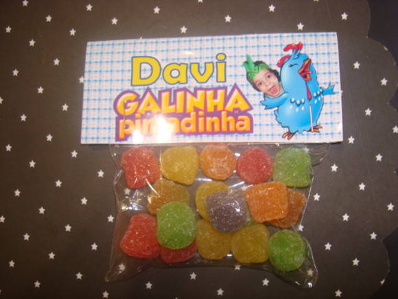 Saquinho Personalizado com Jujubas