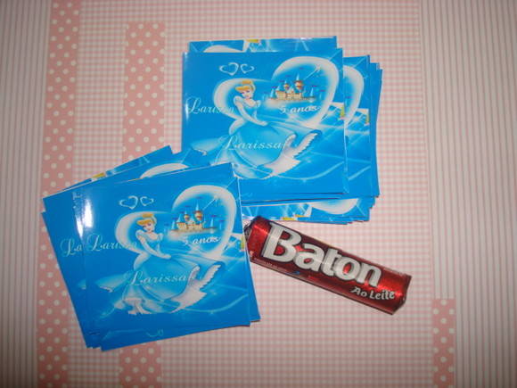 Rótulo de Chocolate Batom - Imagem 2