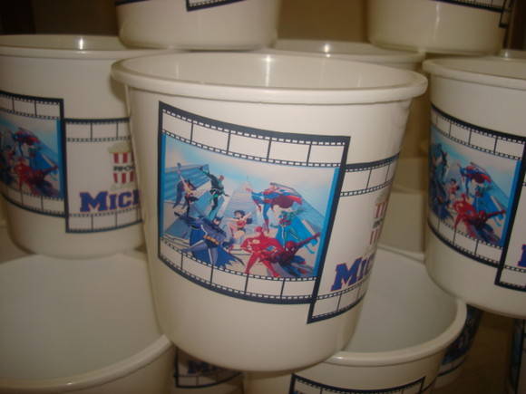 Balde de Pipoca Personalizado