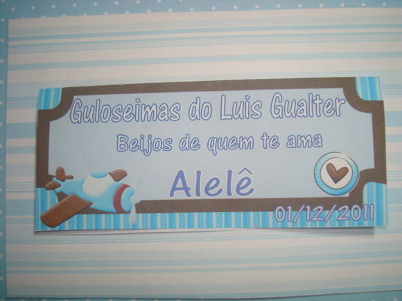lapela para guloseima