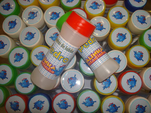 Rótulo Para Bolinha De Sabão
