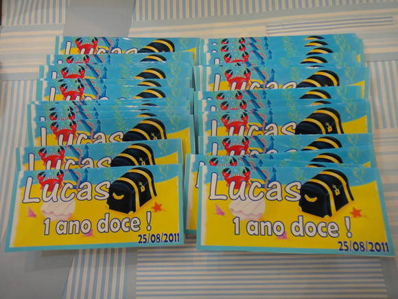 lapela para guloseimas
