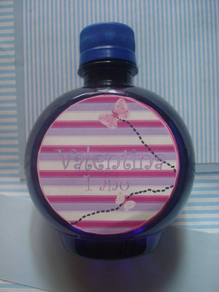rótulo de garrafa de água