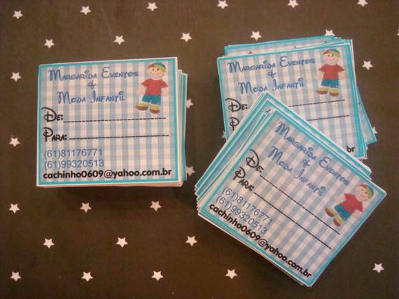 etiqueta personalizada