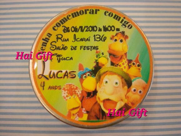 convite na latinha mint to be