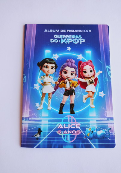 Guerreiras Kpop Álbum com Figurinhas + Desenhos + atividades Huntrix Lembrancinha de festa infantil - Imagem 5