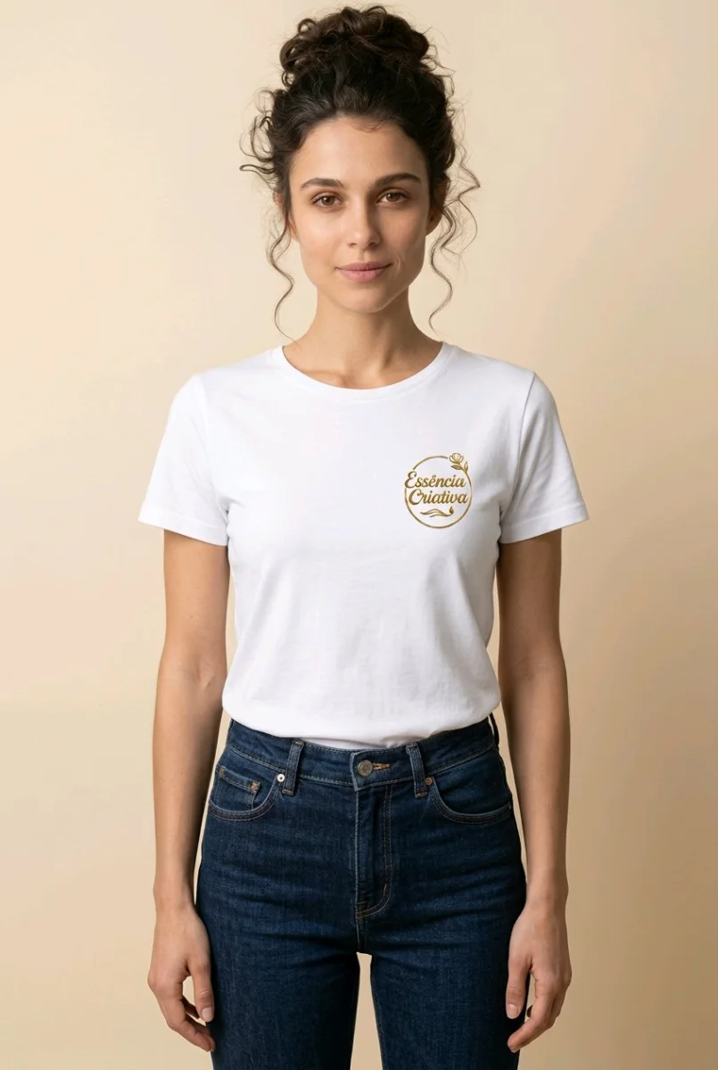 Mínimo 20 Camisetas Personalizadas com a sua Marca | Marca em Destaque | QR Code - Imagem 7