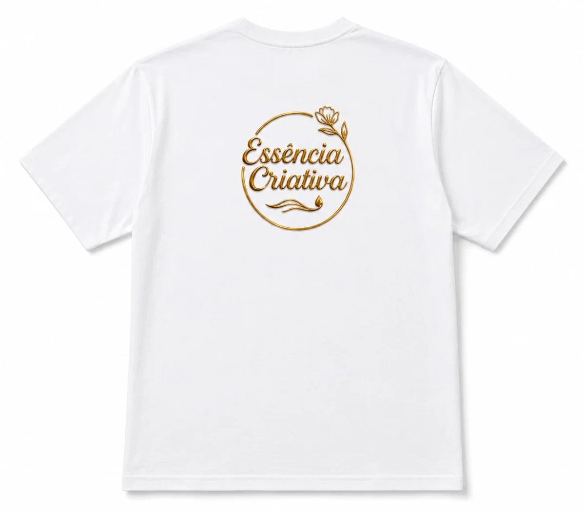 Mínimo 100 unidades | Camisetas Personalizadas com a sua Marca | Logo, QR Code e Identidade Visual - Imagem 6