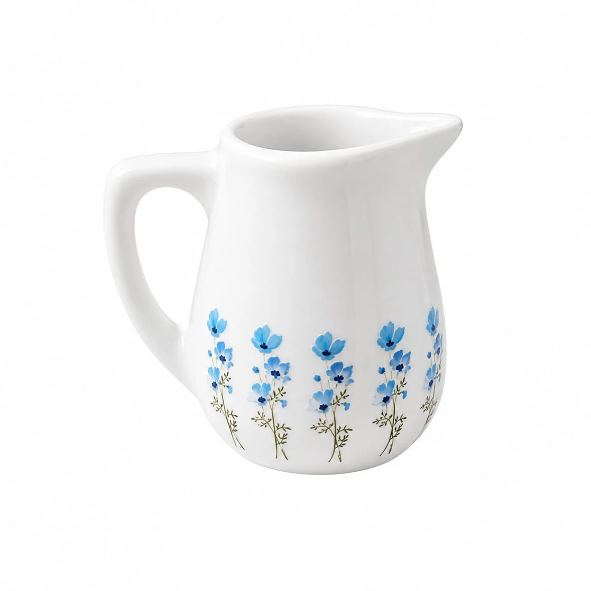 Mini Jarrinha de Cerâmica 60 ml com Flores Delicadas – Leiteira Decorativa para Café e Chá - Imagem 5