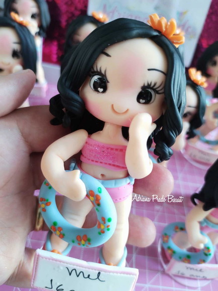 Apliques em Biscuit Pool Party - Imagem 2