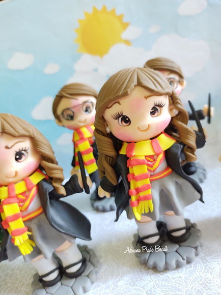 Aplique em Biscuit Lembrancinhas Harry Potter - Imagem 2