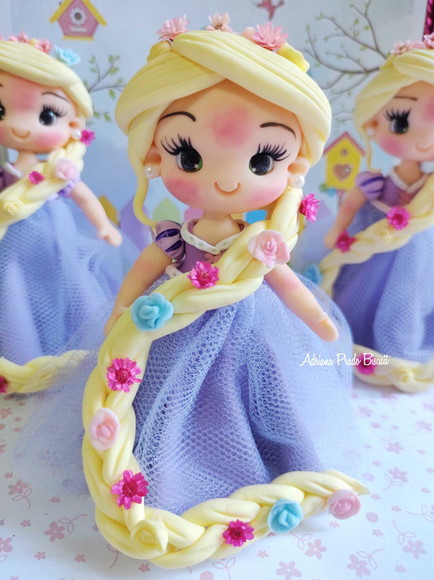 Lembrancinhas em Biscuit das Princesas - Imagem 2