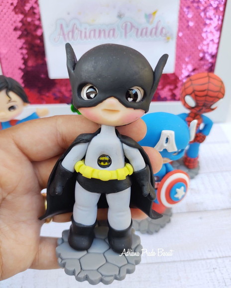 Lembrancinhas em Biscuit Super Heróis - Imagem 3