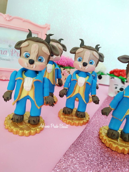 Apliques em Biscuit Fera - Imagem 3
