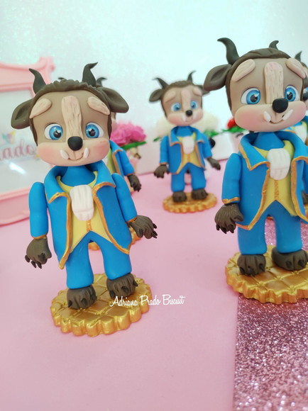 Apliques em Biscuit Fera - Imagem 2