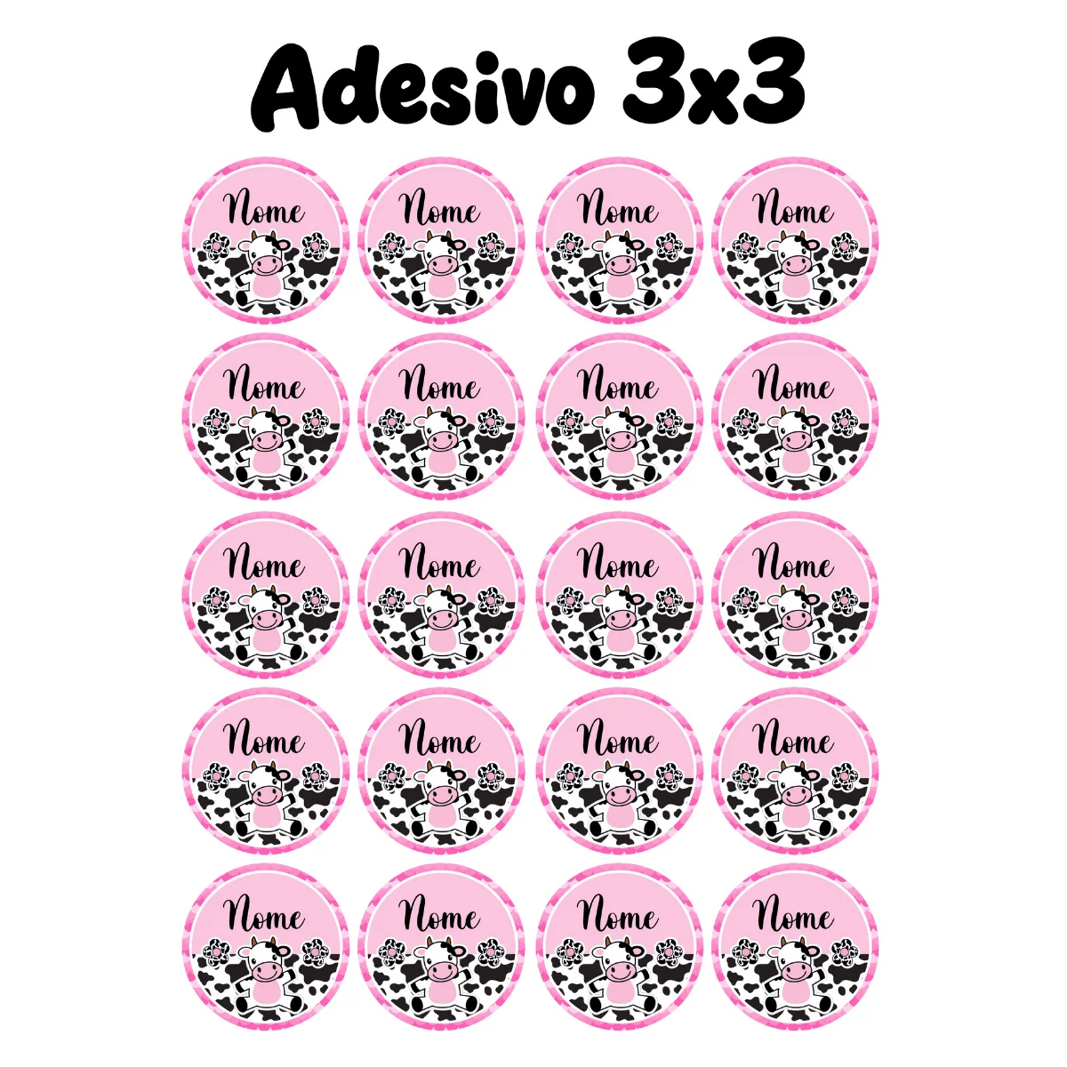 Kit festa personalizado só um bolinho tema vaquinha - personalizo em todos os temas - Imagem 2
